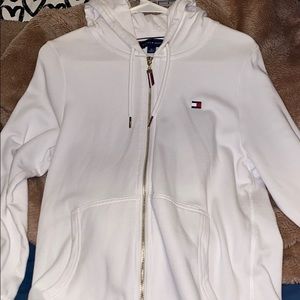 Tommy Hilfiger zip up hoodie.